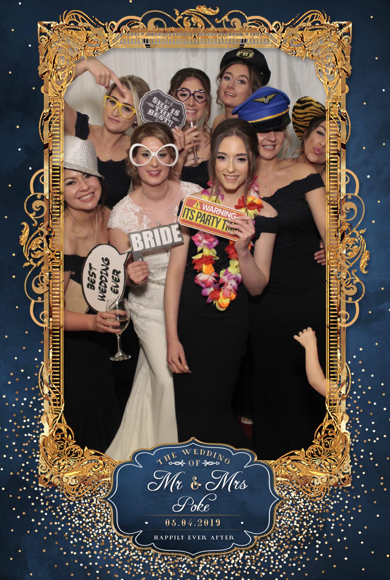 Mr & Mrs Poke | View more photos from the event at gallery.myphotoboothexperience.co.uk/u/MyPhotoBoothExperienceLtd/Mr-Mrs-Poke